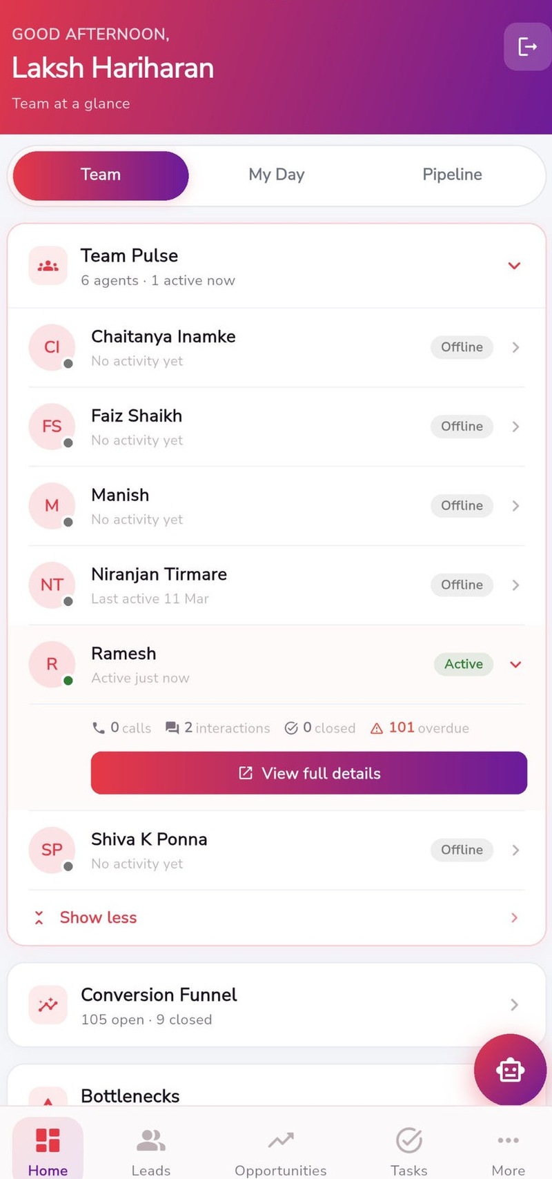 UNFYD.MOBI — Team
